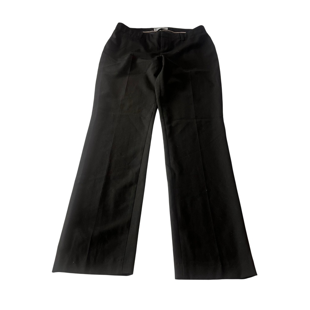 Gap True Straight Black Dress Pants Womens 4R Stretch Career Trousers